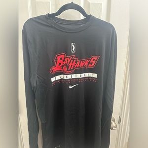 Nike Bayhawks basketball jersey long sleeve size L CZ0113-010